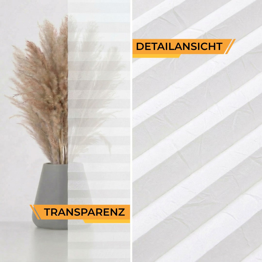 Plissee Halbtransparenz Vendig - Struktur: Crush