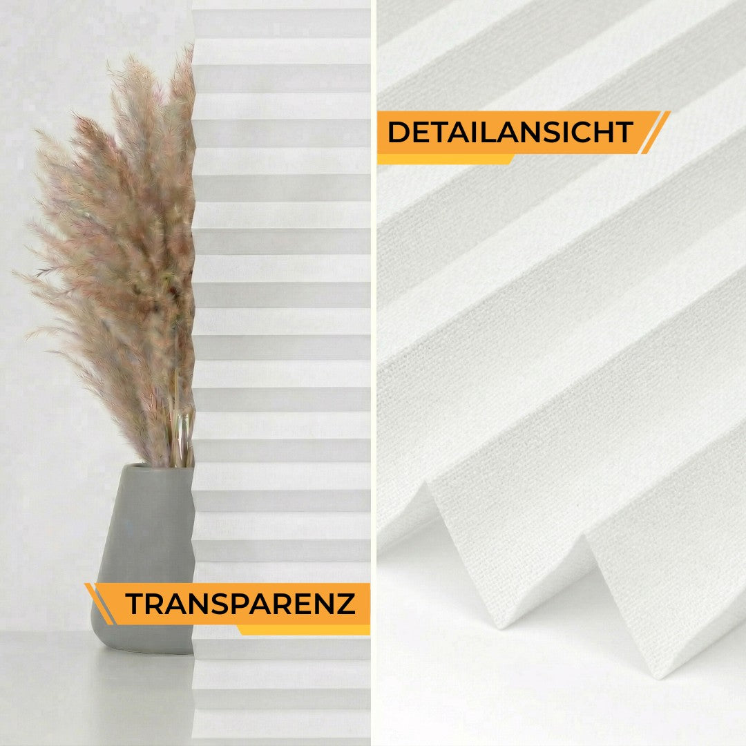 Plissee Halbtransparenz Paris - Struktur: Textur