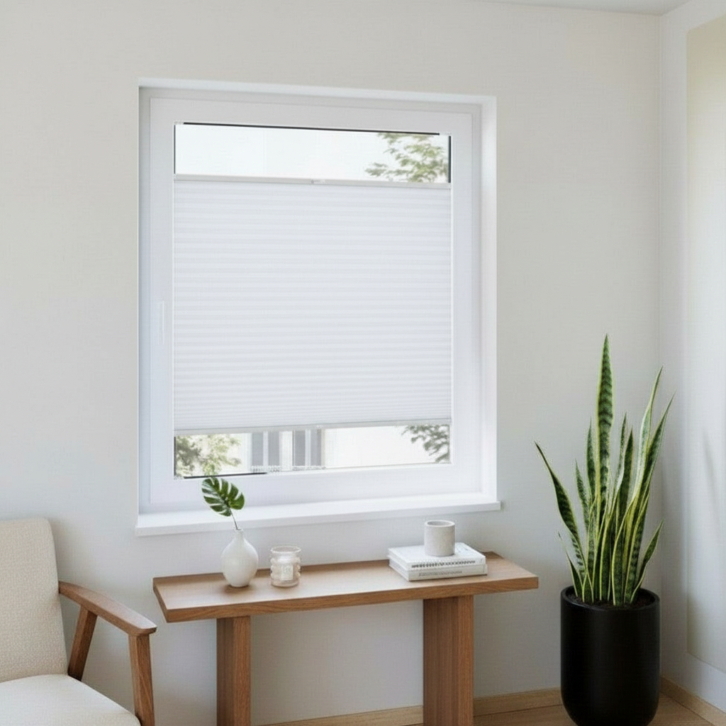 Dachfenster-Plissee Halbtransparent Mailand